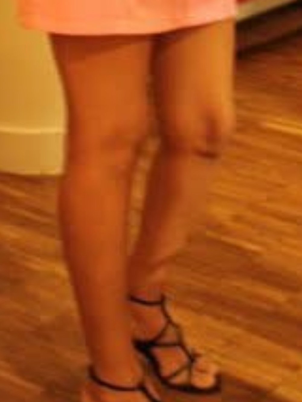 Black Strappy High Heel Sandals